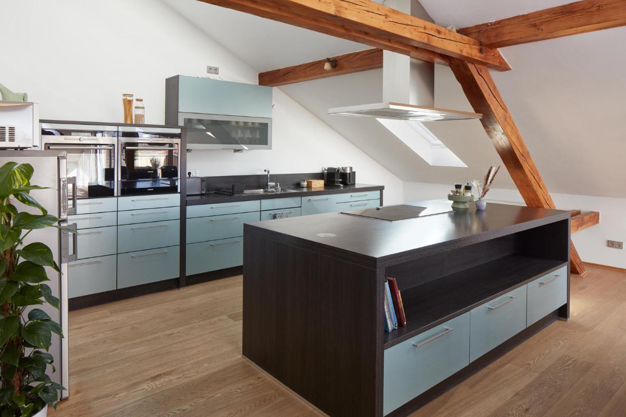 דירות נירנברג ⸨⸩ Sunset Penthouse: Messe - Siemens - Db - Man ⸨⸩ מראה חיצוני תמונה
