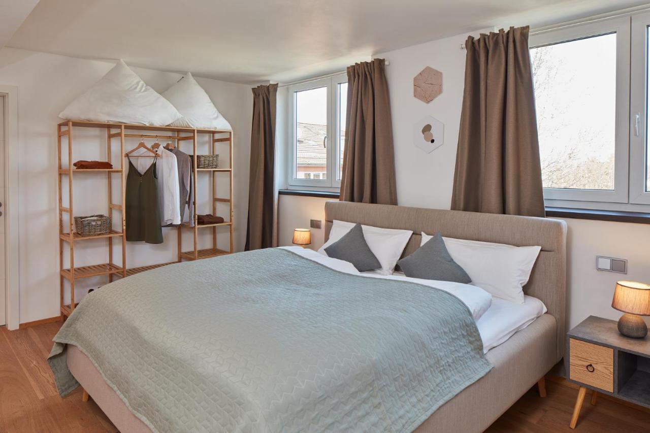 דירות נירנברג ⸨⸩ Sunset Penthouse: Messe - Siemens - Db - Man ⸨⸩ מראה חיצוני תמונה